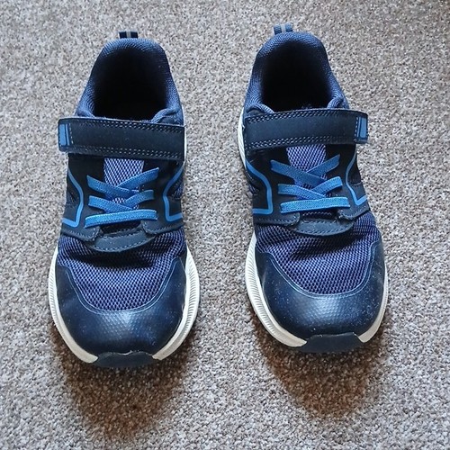 Boys kids blue trainers - boys,
