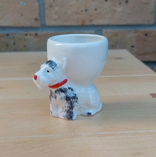 Vintage dog egg - vintage, retro