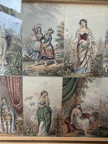 Antique aquatint baxter - antique, le