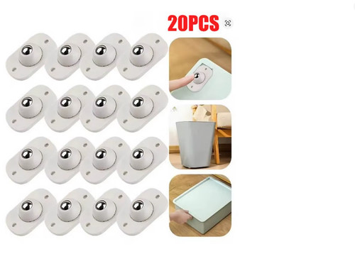 20pcs pack mini swivel - swivel, caster