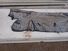 Epic Zebra Fly Rug With Neck. 6' 6"