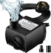 Senelux Submersible Water Pump Fountains Aquarium Fish Tank Pond Hydroponics