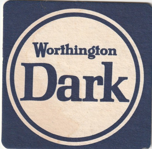 Beer mat worthington - worthington, brewery