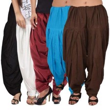 Cotton Comfort Punjabi Patiala Salwar for Women Multicolor 5Pcs - Free Size