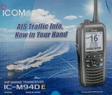 Icom M94D Marine VHF DSC Handheld Radio with AIS Receiver (Replaces M93D)