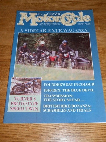 Classic motorcycle magazine - classic,
