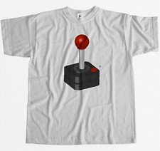 Retro Joystick Old School Cult Classic Geek Gamer Mens T-Shirt