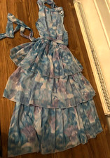 QUIZ floral size 12 dress Midi