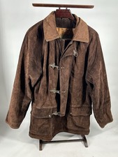 Vintage Leather coat Fireman