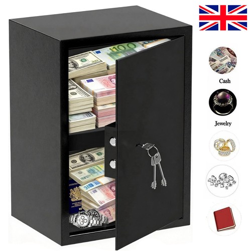 Large strong steel safe key - steel,