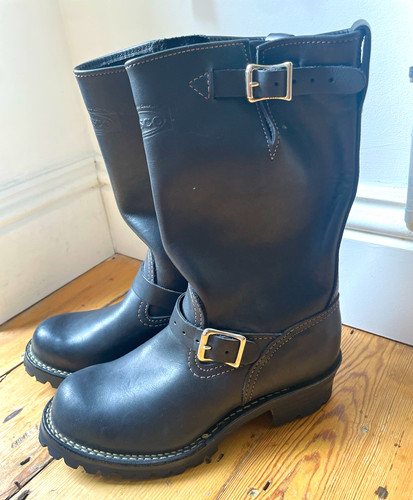 Wesco black leather - wesco,