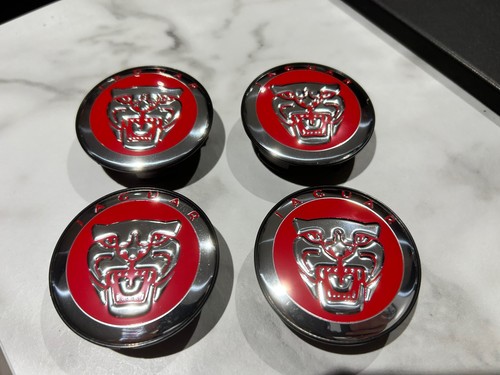 58mm chrome red centre - chrome,