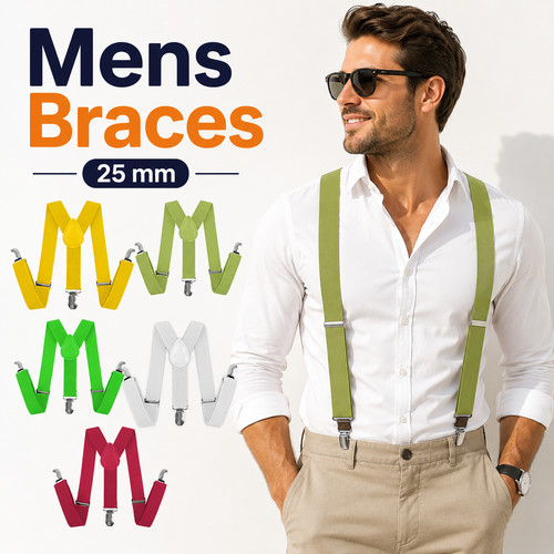 Mens braces heavy duty - braces,