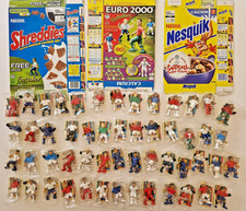 2000 Nestle Cereal Euro Footballers Limited packets x 3 & 52 different players