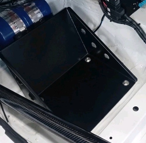 Aluminium driver foot rest - aluminium,
