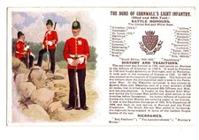 Military. Duke of Cornwall's Light Infantry. History & Traditions.