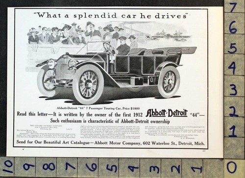 1911 abbott detroit - abbott-detroit, touring