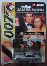 1999 Corgi 99659 1:64 Aston Martin DB5 James Bond 007 Goldeneye + Collector Card