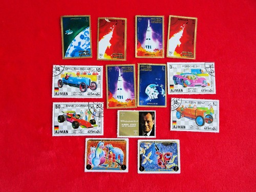 Stamps ajman 12 - ajman,