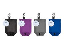 Fold Away Plastic Reusable Washable Shopping Bag With PDQ