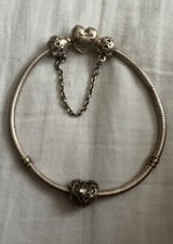 Genuine Pandora Charm Bracelet