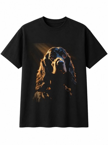 Cocker spaniel glowing mens - cocker,