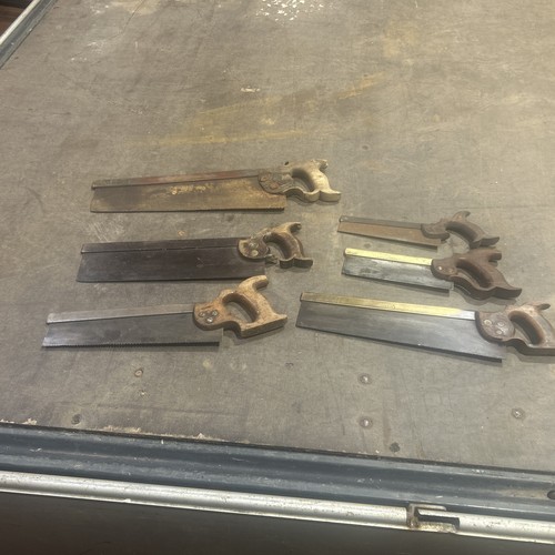 Vintage tenon saws groves - 6,