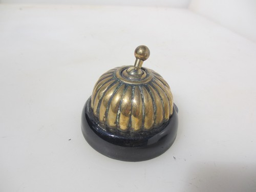 Antique brass ceramic light - &,