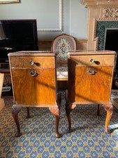Two 1950s Wrighton matching bedside table for upcycling