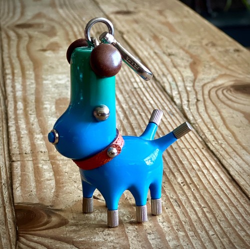Prada dog robot keychain - robot,