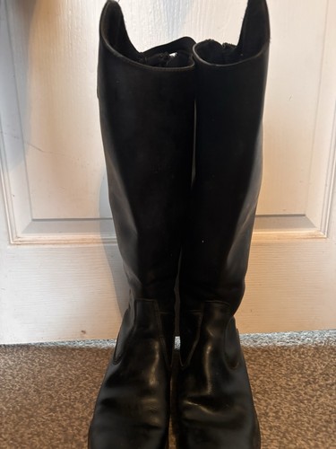 Black ladies brogini boots - ladies,