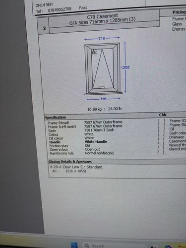 White upvc windows brand - 2x,