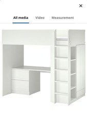 IKEA SMASTAD Loft Bed Twin