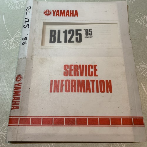 Yamaha bl125 service - yamaha,