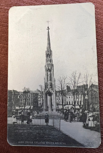 Antique postcard bristol - postcard,