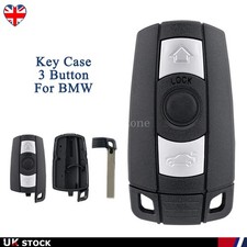for BMW 1 3 5 6 7 Series E90 E92 E93 3 Button Remote Key Fob Case Shell Blade