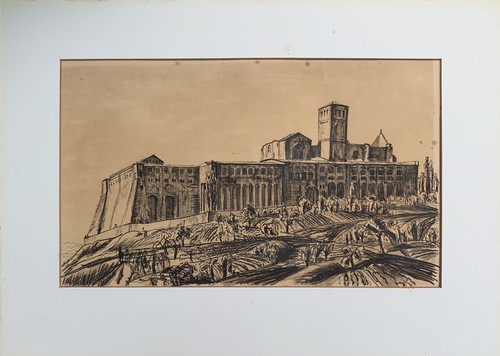Large scale antique - large, drawing