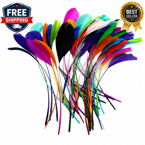 Long fascinators feathers - long,