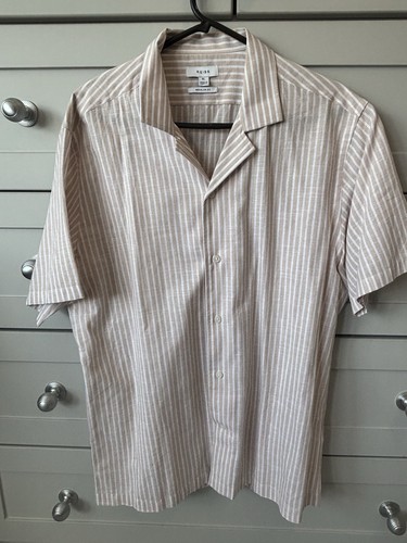 Reiss men cuban shirt - men's, size