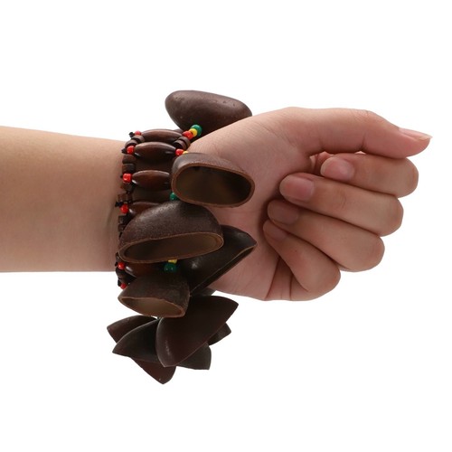 Natural nuts shell bracelet - nuts,