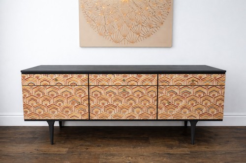 Art deco geometric print - art,