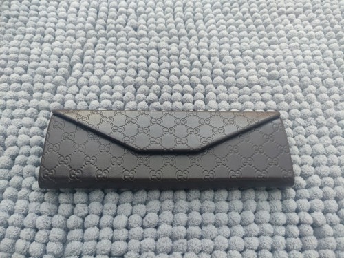 Gucci tri fold brown leather - gucci, tri-fold