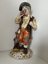 Rare Large Capodimonte Figure
