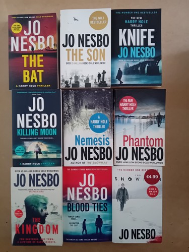 Nesbo book bundle 9 - book, crime