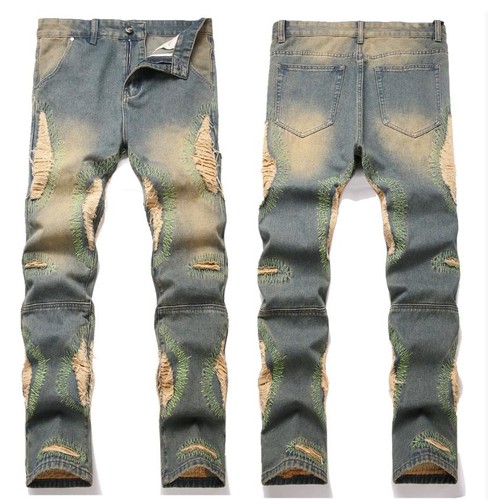 Men retro blue - men,