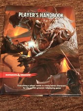 Dungeons And Dragons 5th Edition. Players Handbook. Hardcover.
