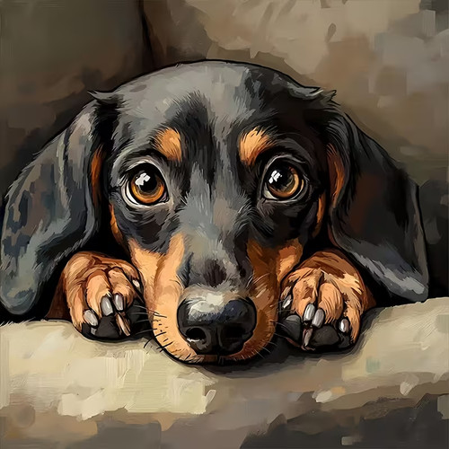 Beautiful sausage dog - beautiful,