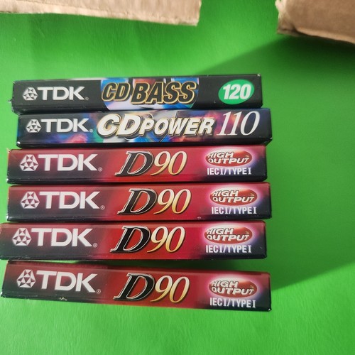 Blank tdk cassette tapes - blank,