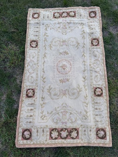 Vintage needlepoint french - needlepoint,