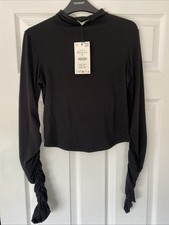 Zara Womens Black Size m Top